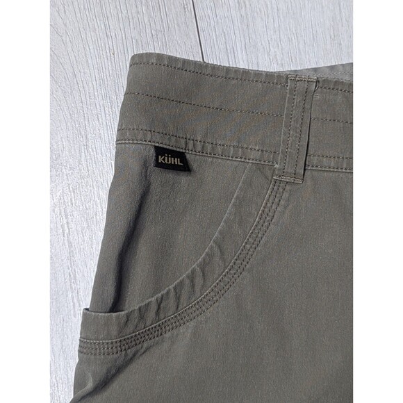 Kuhl Ramblr Shorts Mens Size 40 Green Vintage Patina Dyed Hiking 5125 - Picture 2 of 14